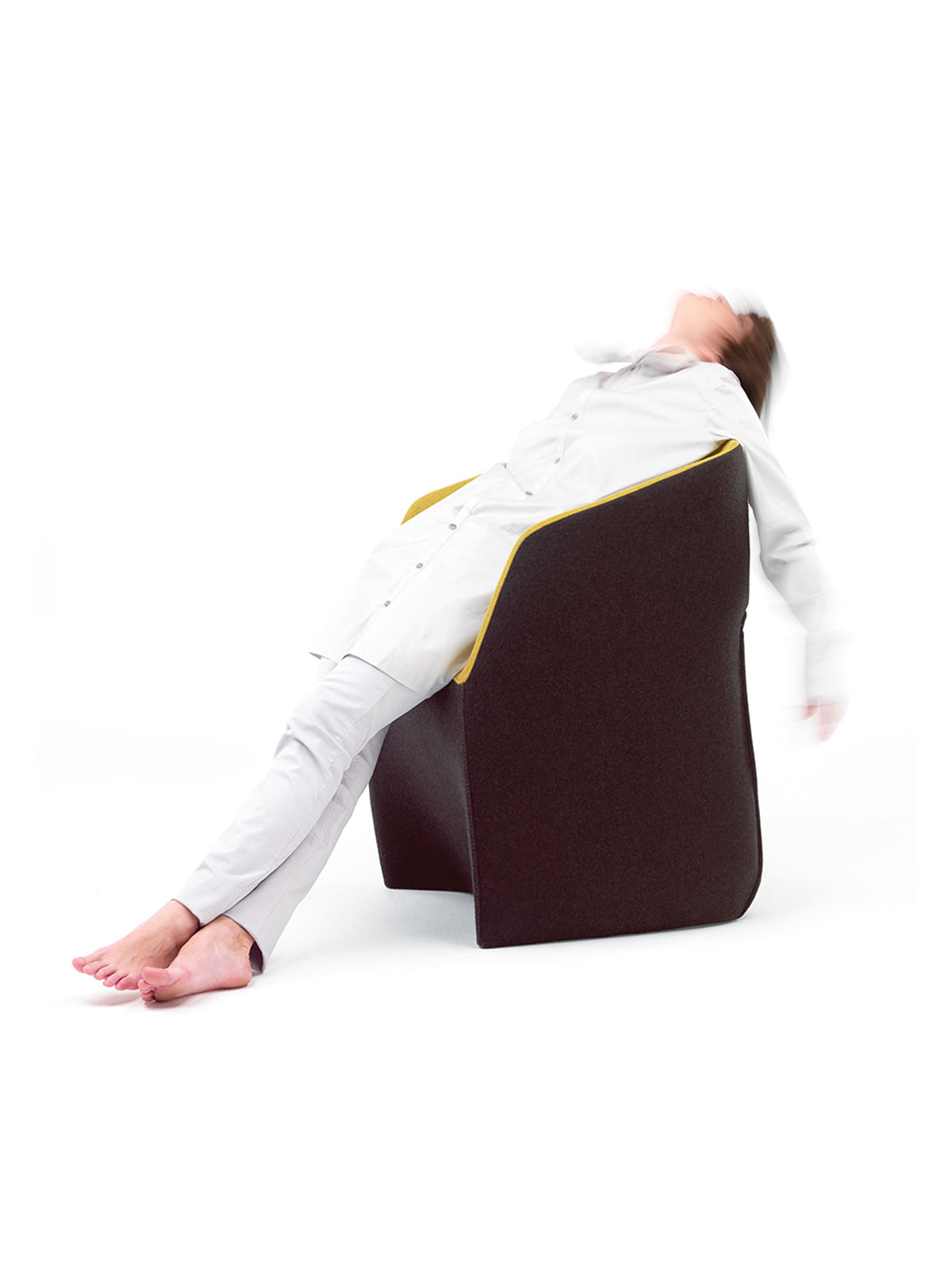 Upholstered Om Armchair by Martín Azúa for Mobles 114
