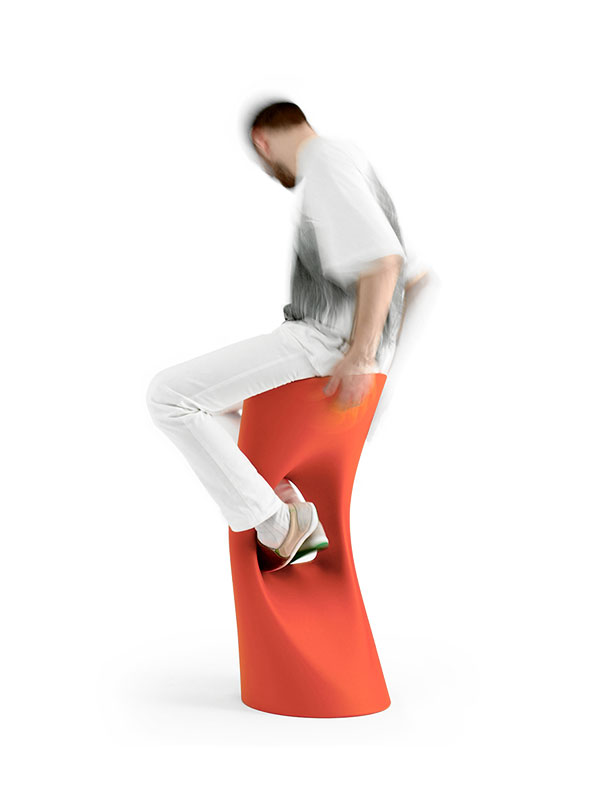 Flod Stool by Martín Azúa