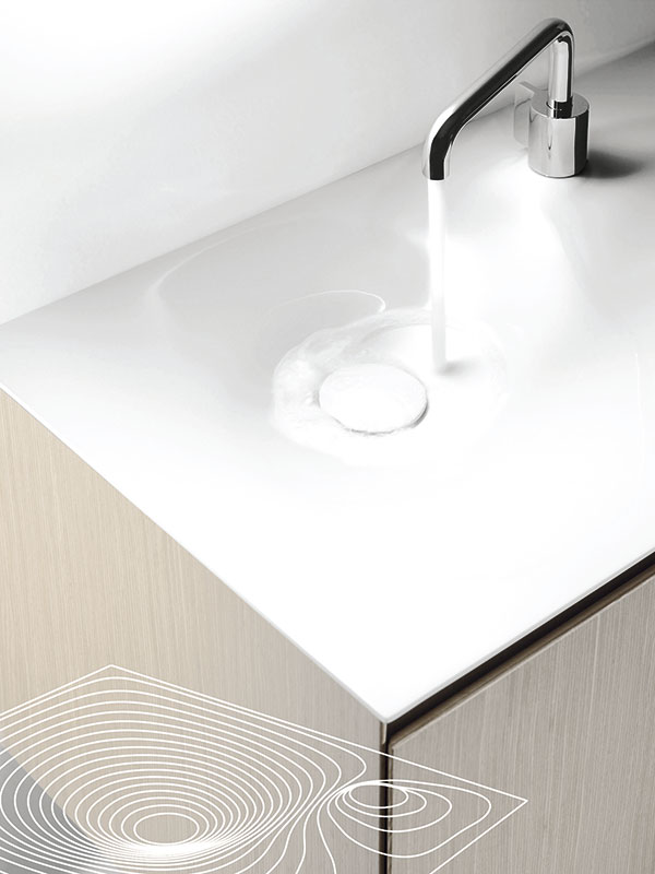 Flow Sink by Martín Azúa for Cosmic