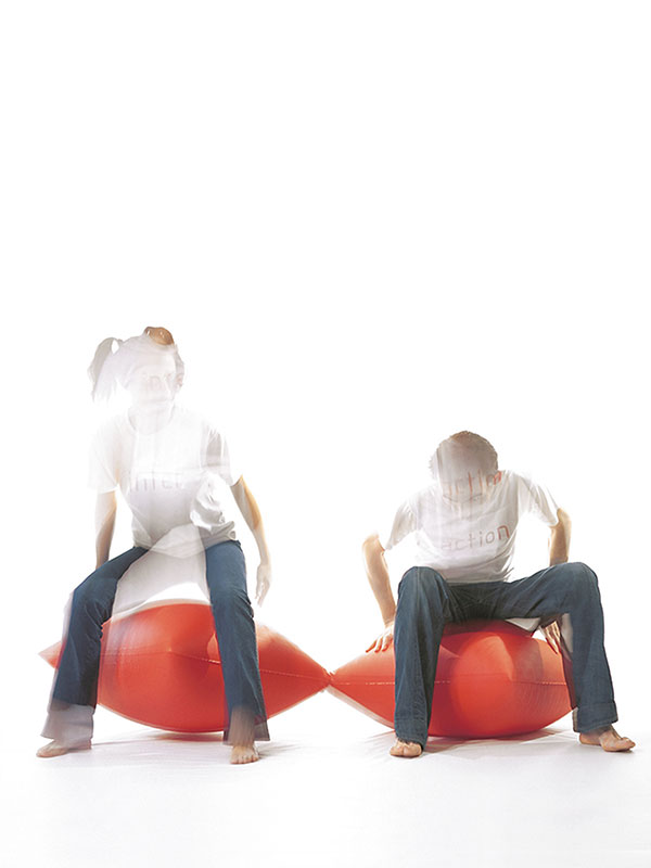 Interaction Cushions by Martín Azúa,Extrabasic Exhibition