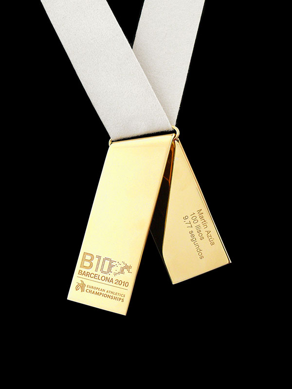European Athletics Championships 2010 Medals by Martín Azúa