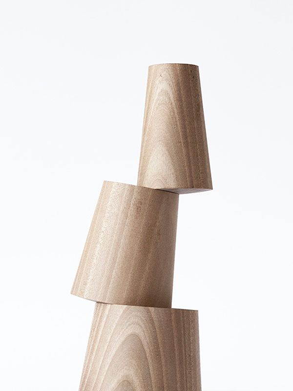 Wooden Totem Mortem by Martín Azúa