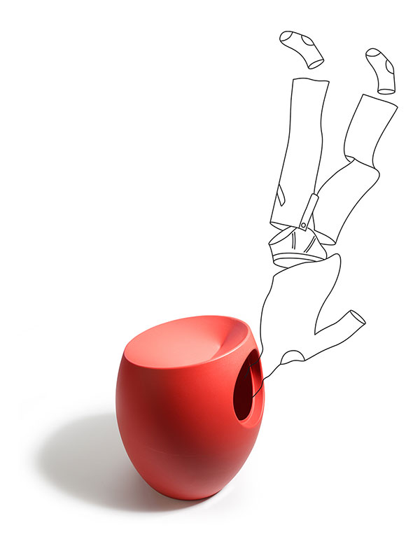 Simplex Stool by Martín Azúa for Cosmic